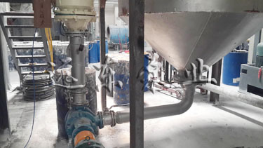 金銀河設備配套遠東高粘度泵現場展示 金銀河設備配套遠東高粘度泵現場展示