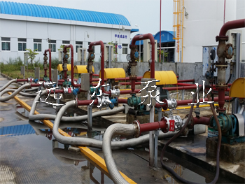 高粘度泵用戶現場圖