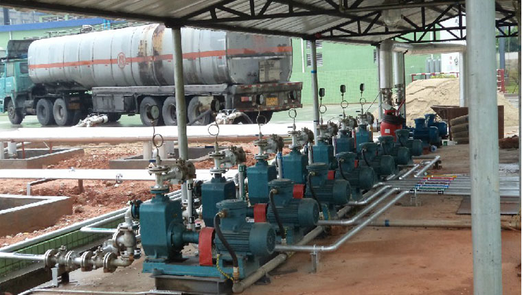 40CYZ-40防爆自吸油泵用戶現場 40CYZ-40防爆自吸油泵用戶現場