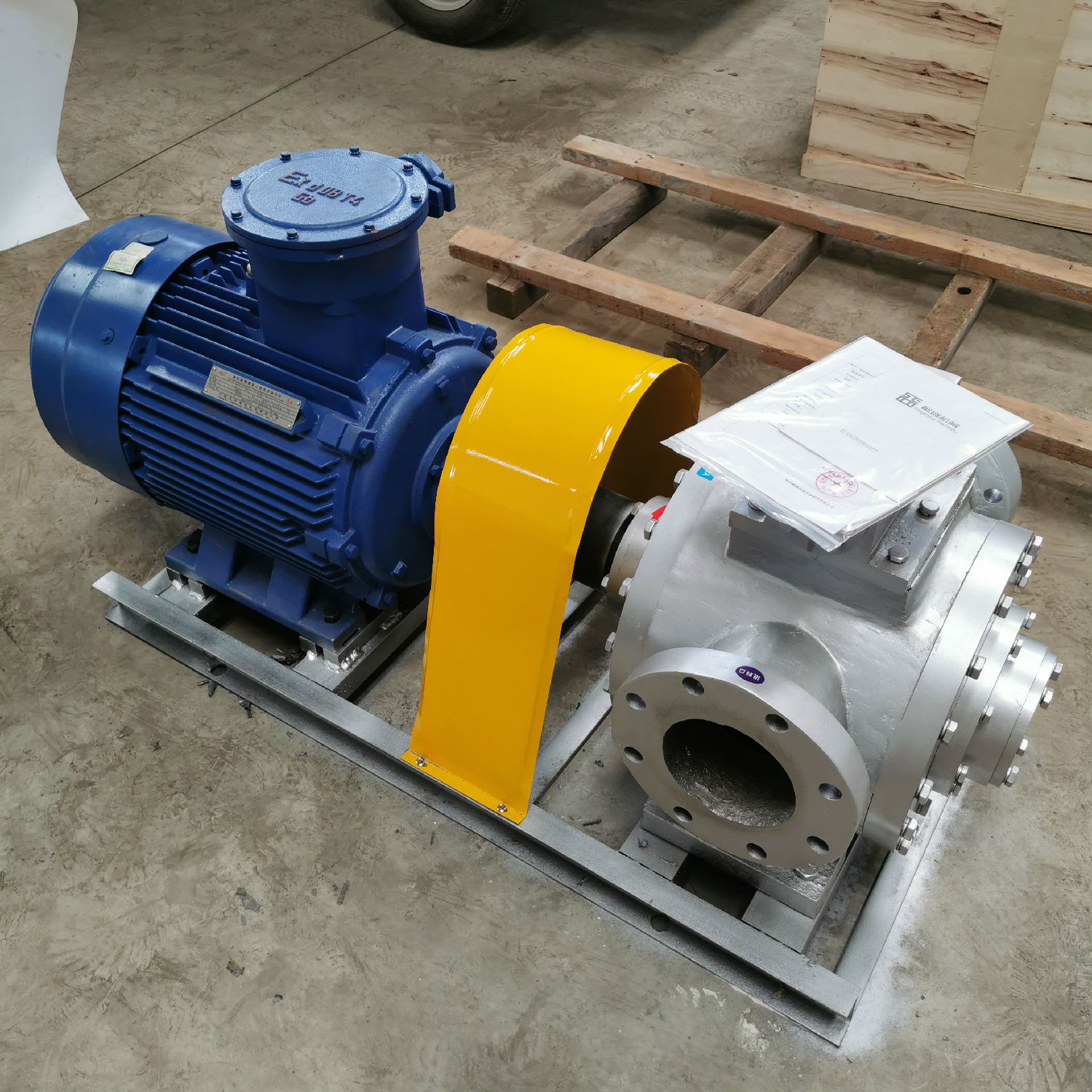 管道式立式滑片油泵 管道式立式滑片油泵