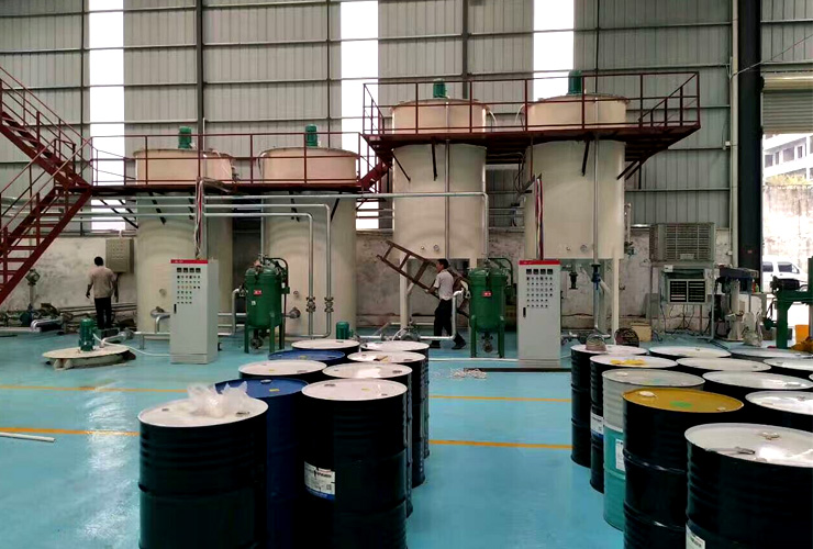 祝賀東莞市佳潤潤滑油公司潤滑油項目潤滑油泵全部調試成功