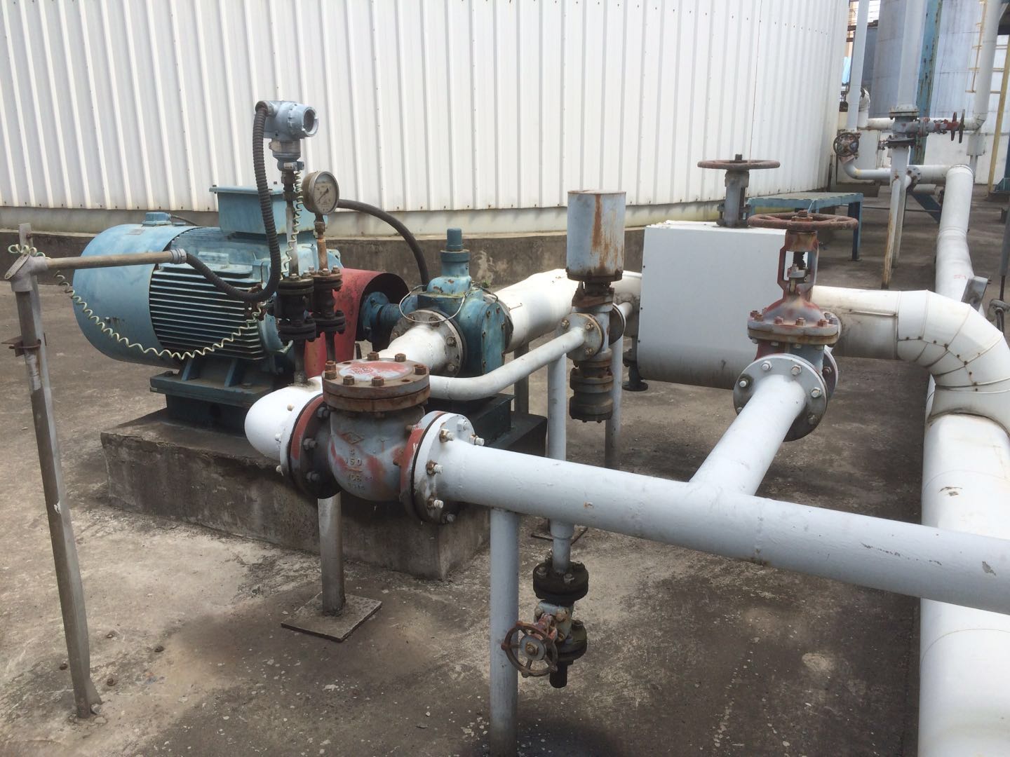 廣西北海玉柴馬石油潤滑油輸送泵YCB-50/1.6齒輪泵10天正常運行