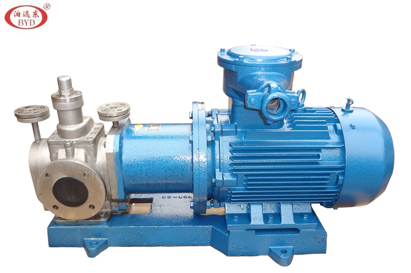 YCB不銹鋼保溫磁力齒輪泵 YCB不銹鋼保溫磁力齒輪泵